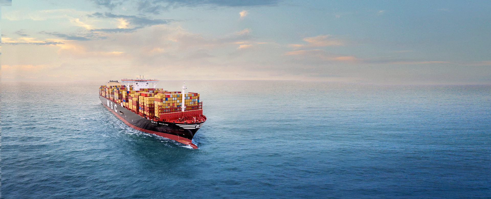 ship on ocean